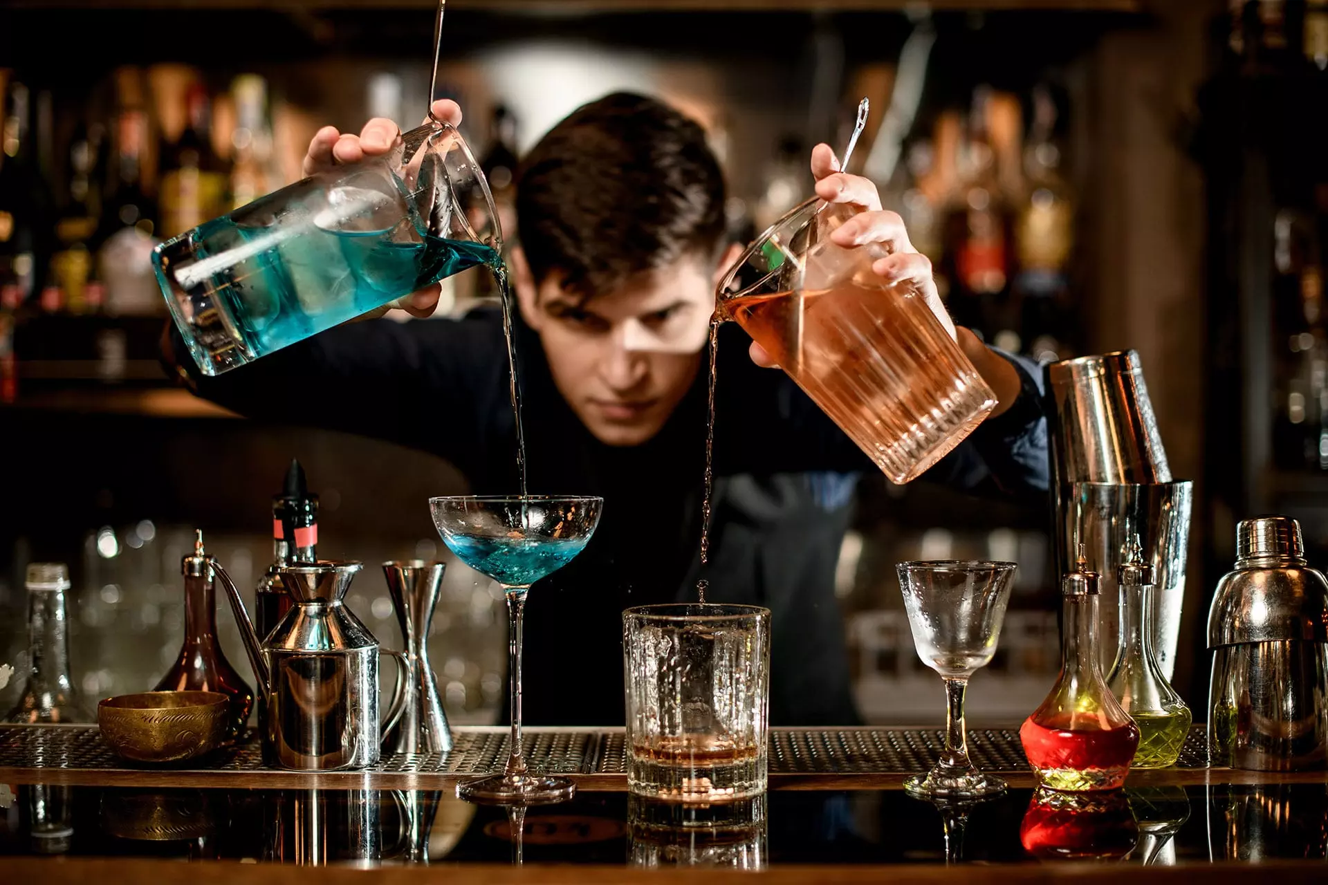 Bartending training