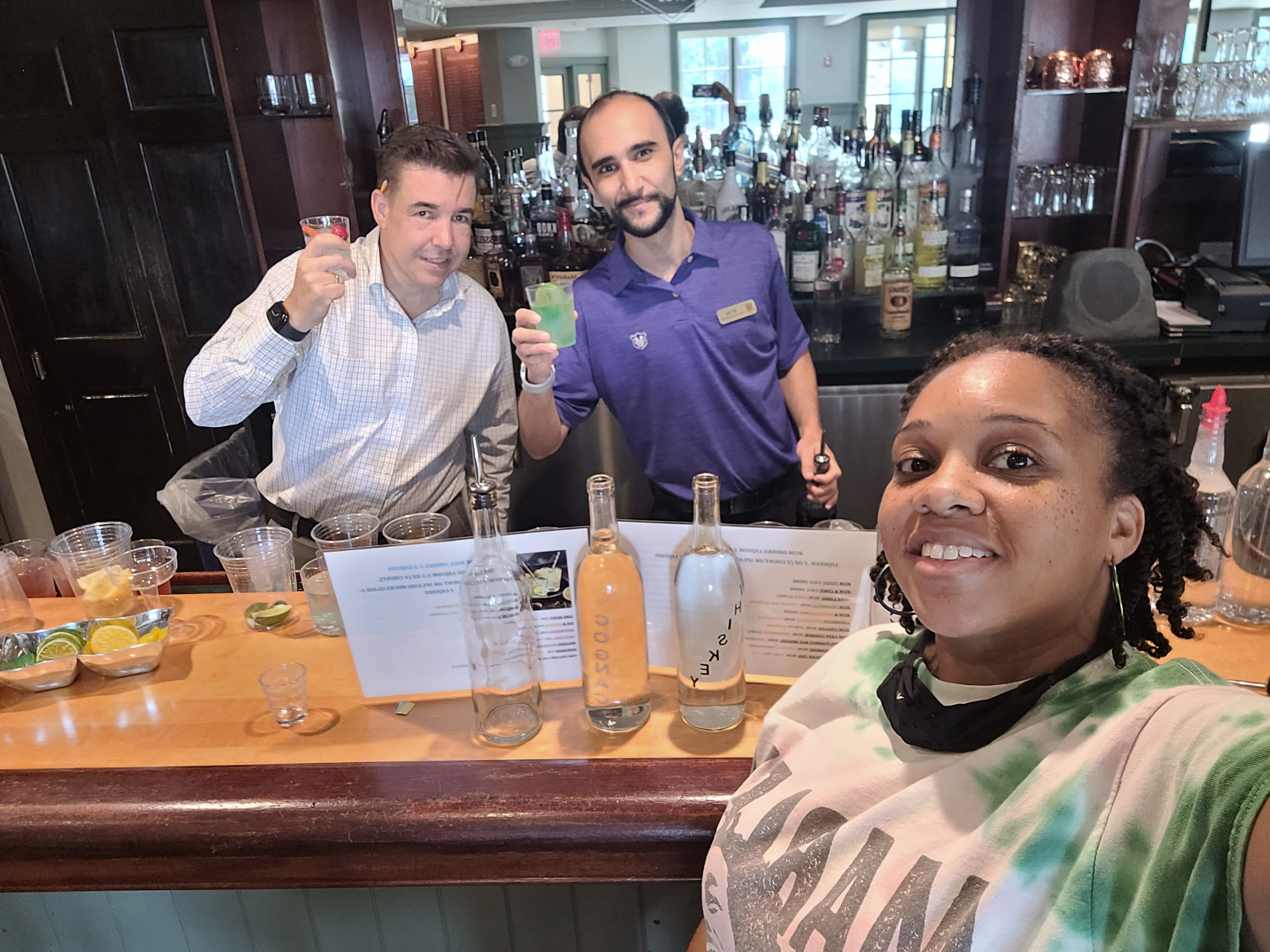 New Orleans bartending school classroom
